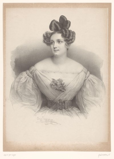 Portrait of Madame Nolté by Henri Grevedon