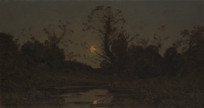 Moonrise, 1885 by Henri Joseph Harpignies