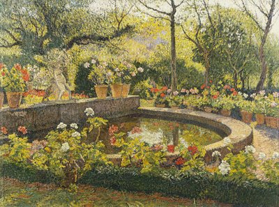 The Basin at Marquarol by Henri Martin