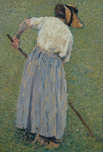 The Haymaker by Henri Martin