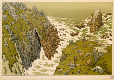 The Cliff by Henri Rivière
