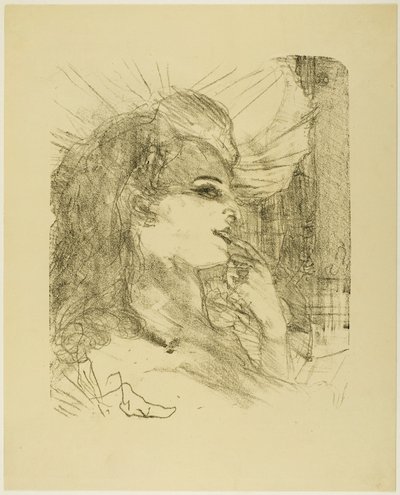 Anna Held, from Treize Lithographies by Henri de Toulouse Lautrec