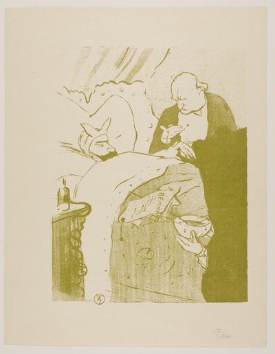 Carnot is Sick! by Henri de Toulouse Lautrec