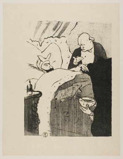 Carnot is Sick! by Henri de Toulouse Lautrec