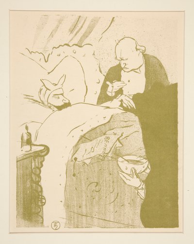 Carnot Is Sick! by Henri de Toulouse Lautrec