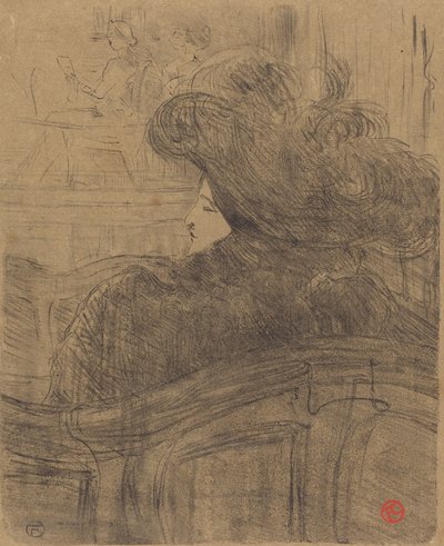 Cléo de Mérode by Henri de Toulouse Lautrec