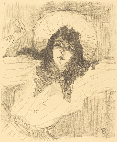 Eva Lavallière by Henri de Toulouse Lautrec