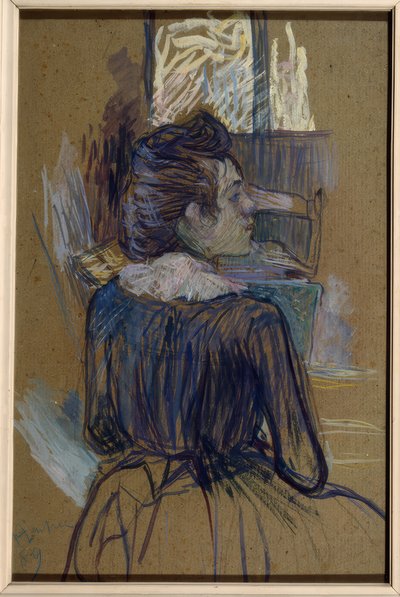 Woman at the Window by Henri de Toulouse Lautrec