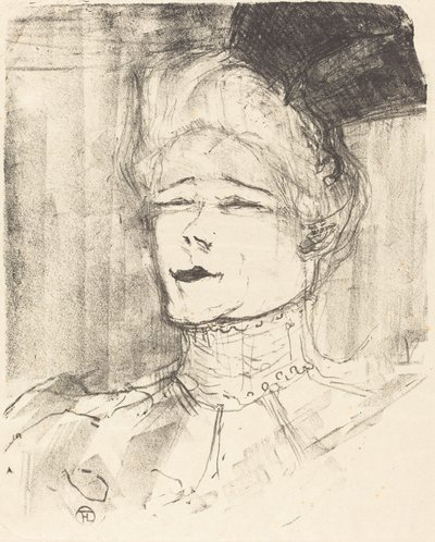 Jeanne Granier by Henri de Toulouse Lautrec