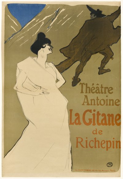 The Gypsy by Henri de Toulouse Lautrec