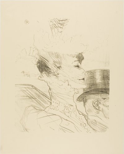 Louise Balthy, from Treize Lithographies by Henri de Toulouse Lautrec