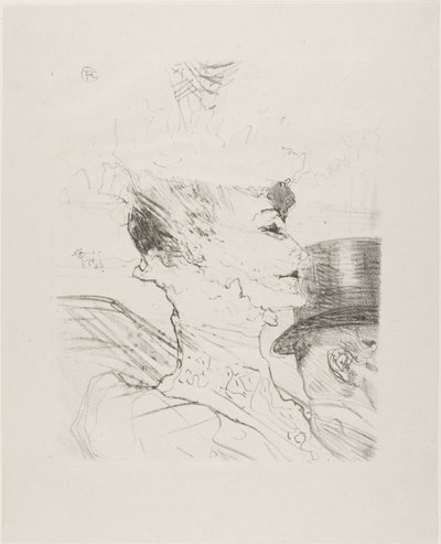 Louise Balthy, from Treize Lithographies by Henri de Toulouse Lautrec