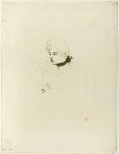 Miss Green Peas by Henri de Toulouse Lautrec