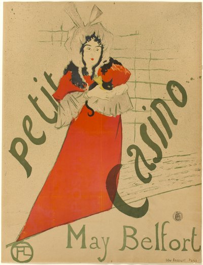 May Belfort by Henri de Toulouse Lautrec
