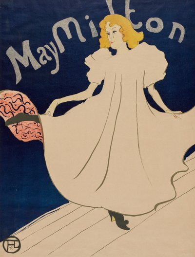 May Milton by Henri de Toulouse Lautrec