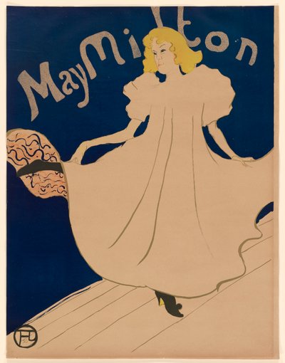 May Milton by Henri de Toulouse Lautrec