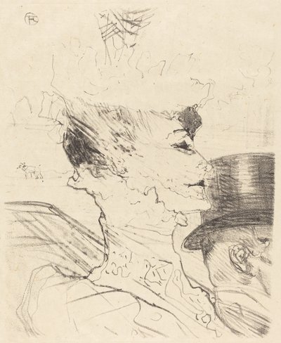 Yvette Guilbert? by Henri de Toulouse Lautrec