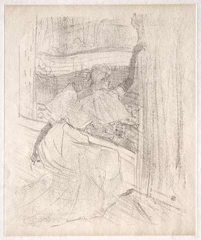 Yvette Guilbert: Greeting the Public by Henri de Toulouse Lautrec