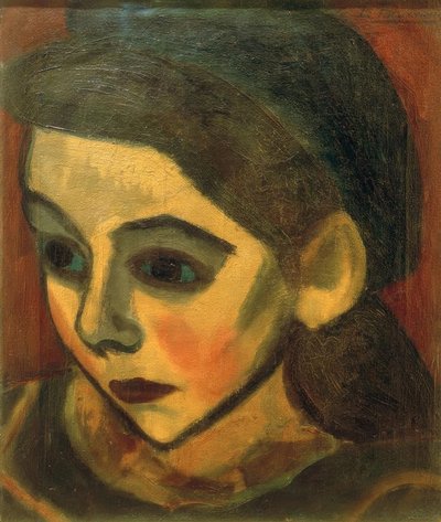 Breton Girl by Henri Victor Gabriel Le Fauconnier