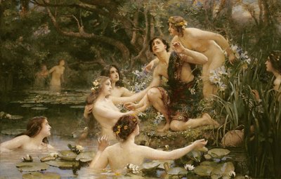 Hylas and the Water Nymphs by Henrietta Rae