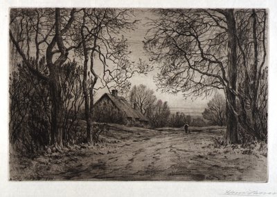 Winter Evening by Henry Farrer