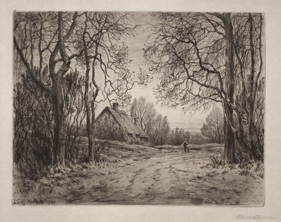 Winter Evening by Henry Farrer