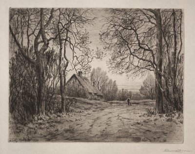 Winter Evening by Henry Farrer