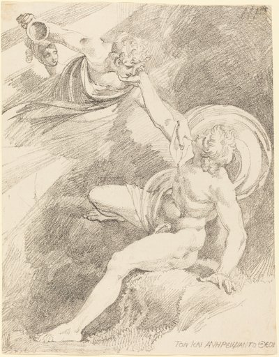 The Rape of Ganymede by Johann Heinrich Füssli