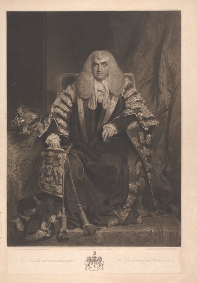 John Scott, 1st Earl of Eldon by Henry Hoppner Meyer