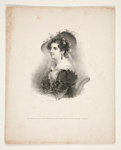 Half-length Portrait of a Young Woman by Henry Inman