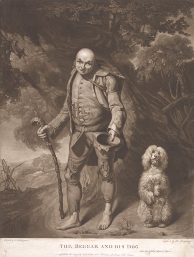 The Beggar and His Dog by Henry Kingsbury