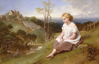 Daydreaming on the River Bank by Henry Lejeune