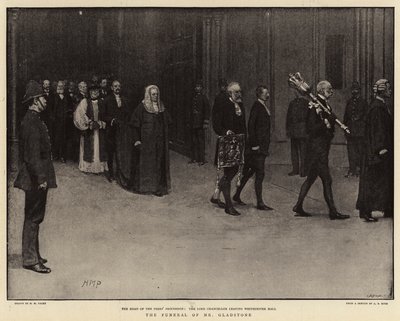 The Funeral of Mr. Gladstone by Henry Marriott Paget