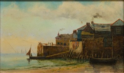 Keel Alley, Newlyn by Henry Martin