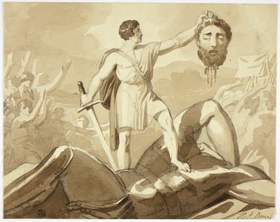 David and Goliath by Henry Pierce Bone