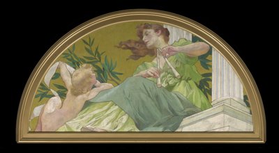 Muse of Music by Henry Siddons Mowbray