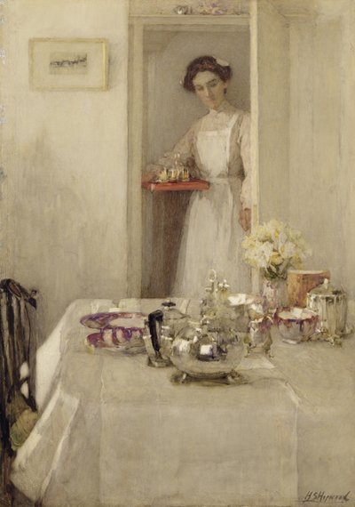 The Breakfast Table by Henry Silkstone Hopwood