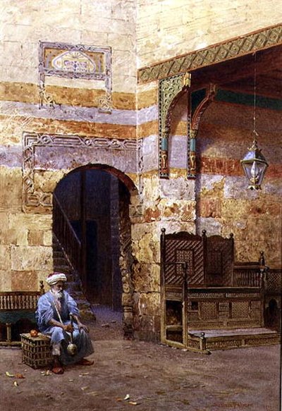 An Interior, Cairo by Henry Sutton Palmer