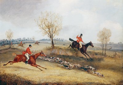 Over the Fence by Henry Thomas Alken