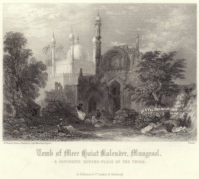 Tomb of Meer Haiat Kalender by Henry Warren