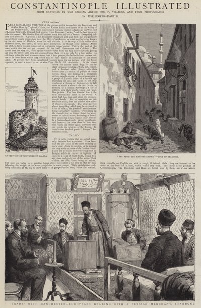 Constantinople Illustrated by Henry William Brewer