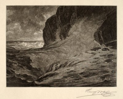 The Maine Coast (The Onrush) by Henry Wolf