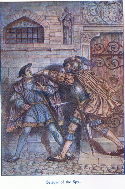Seizure of the spy by Herbert Cole