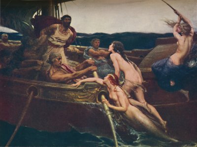 Ulysses and the Sirens by Herbert James Draper