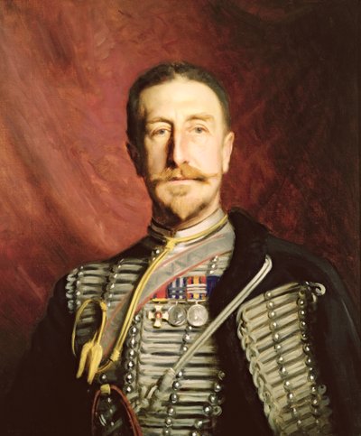 Colonel Frederick Richard Thomas Trench-Gascoigne DSO by Herman Gustave Herkomer