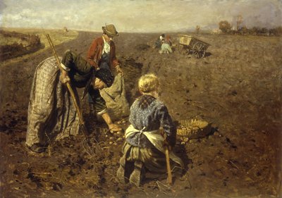 The Potato Harvest by Herman Hartwich