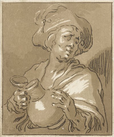 Man with Jug by Hermanus Fock