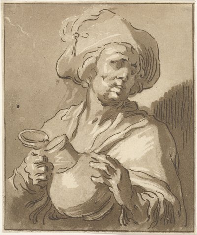 Man with Jug by Hermanus Fock