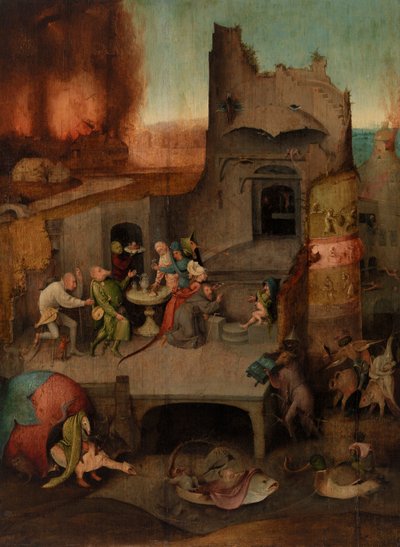 The Temptation of St. Anthony by Hieronymus Bosch