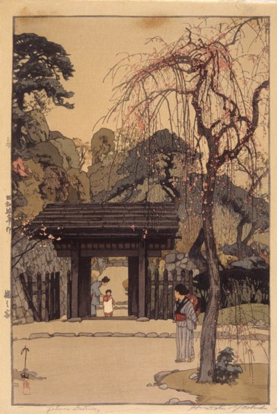 Plum Gateway by Hiroshi Yoshida